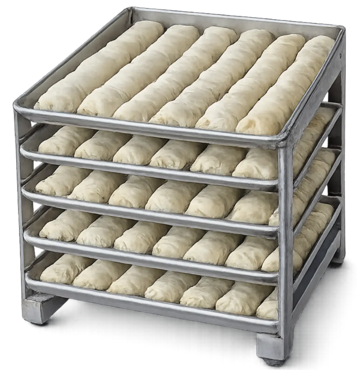 Pişirilmemiş kol böreği üretim çıktısı